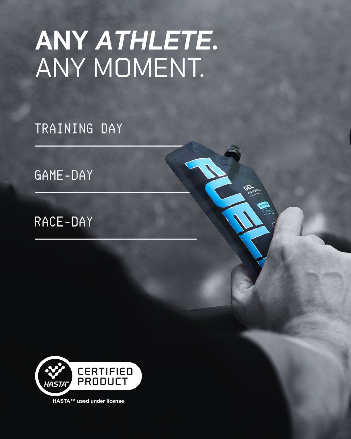 CAFFEINATED ENERGY GELS - BLUE RASPBERRY