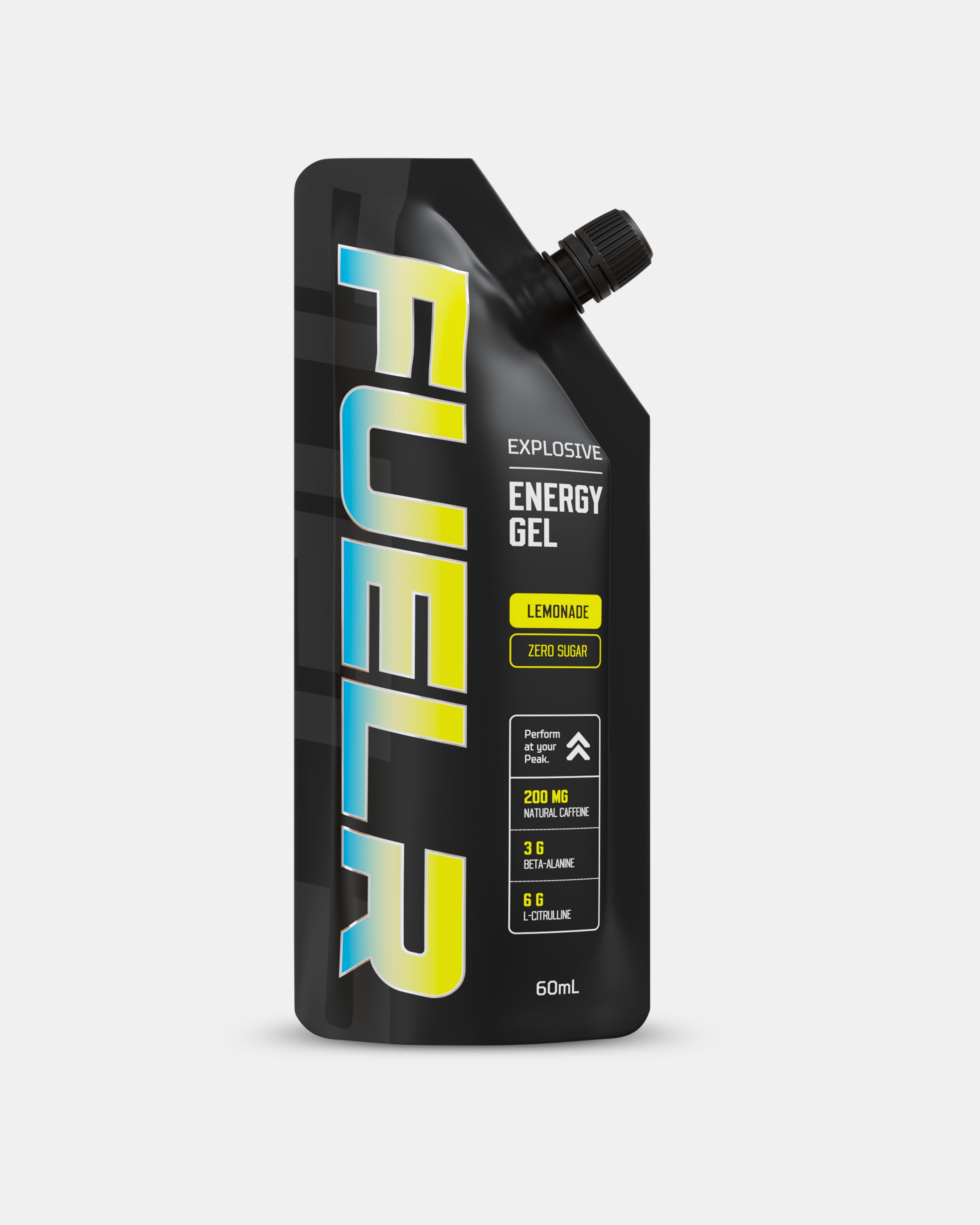 CAFFEINATED ENERGY GELS