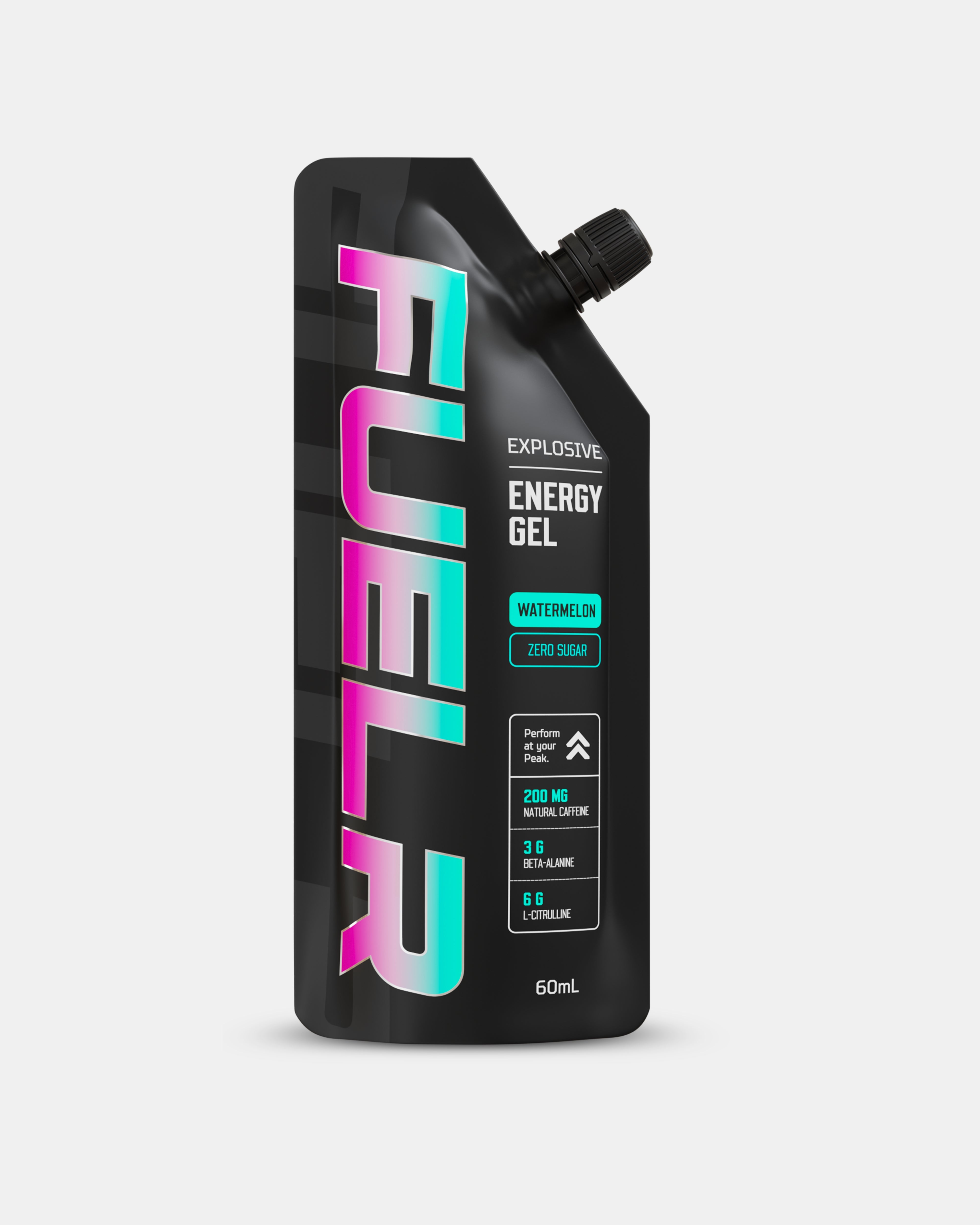 CAFFEINATED ENERGY GELS