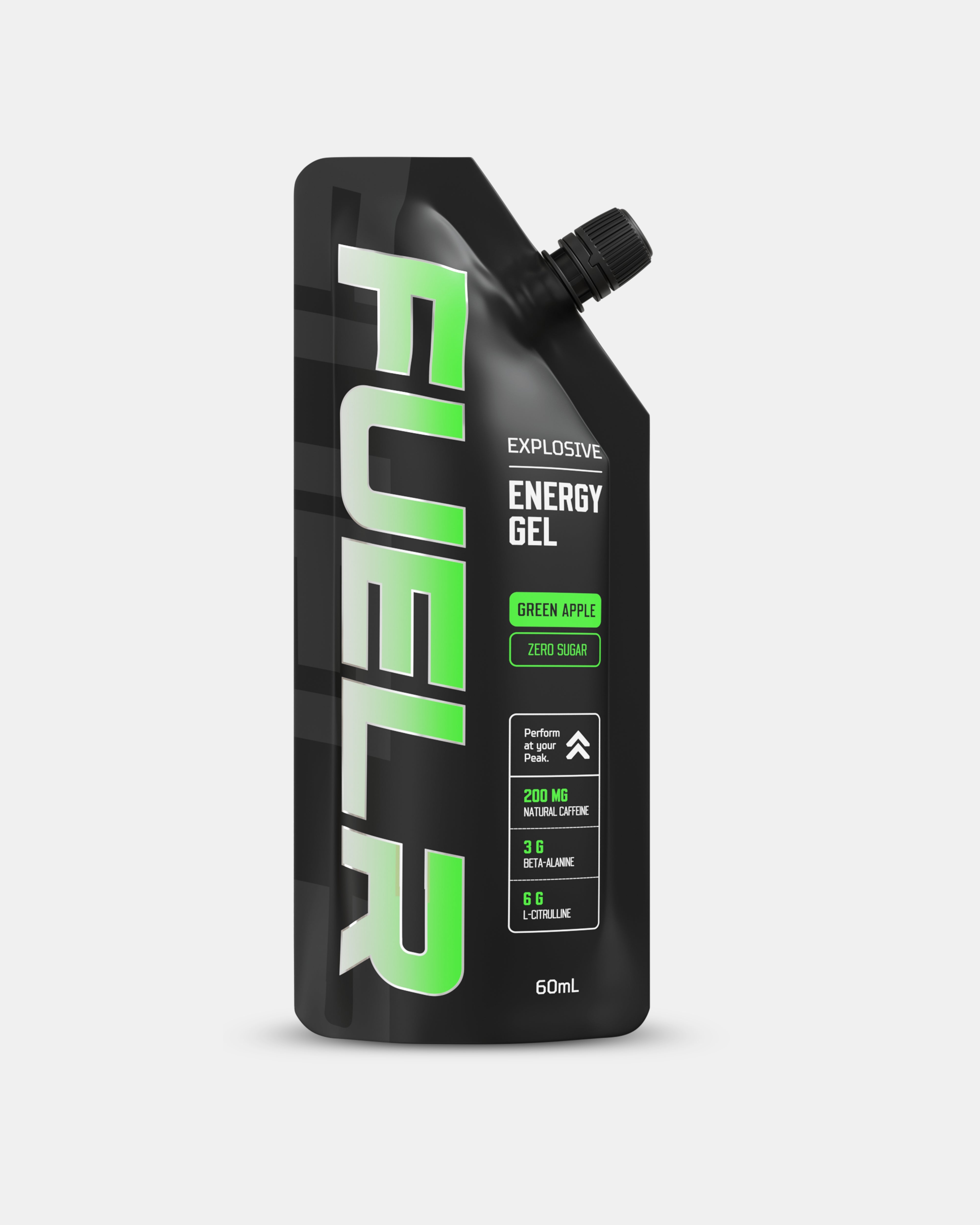CAFFEINATED ENERGY GELS