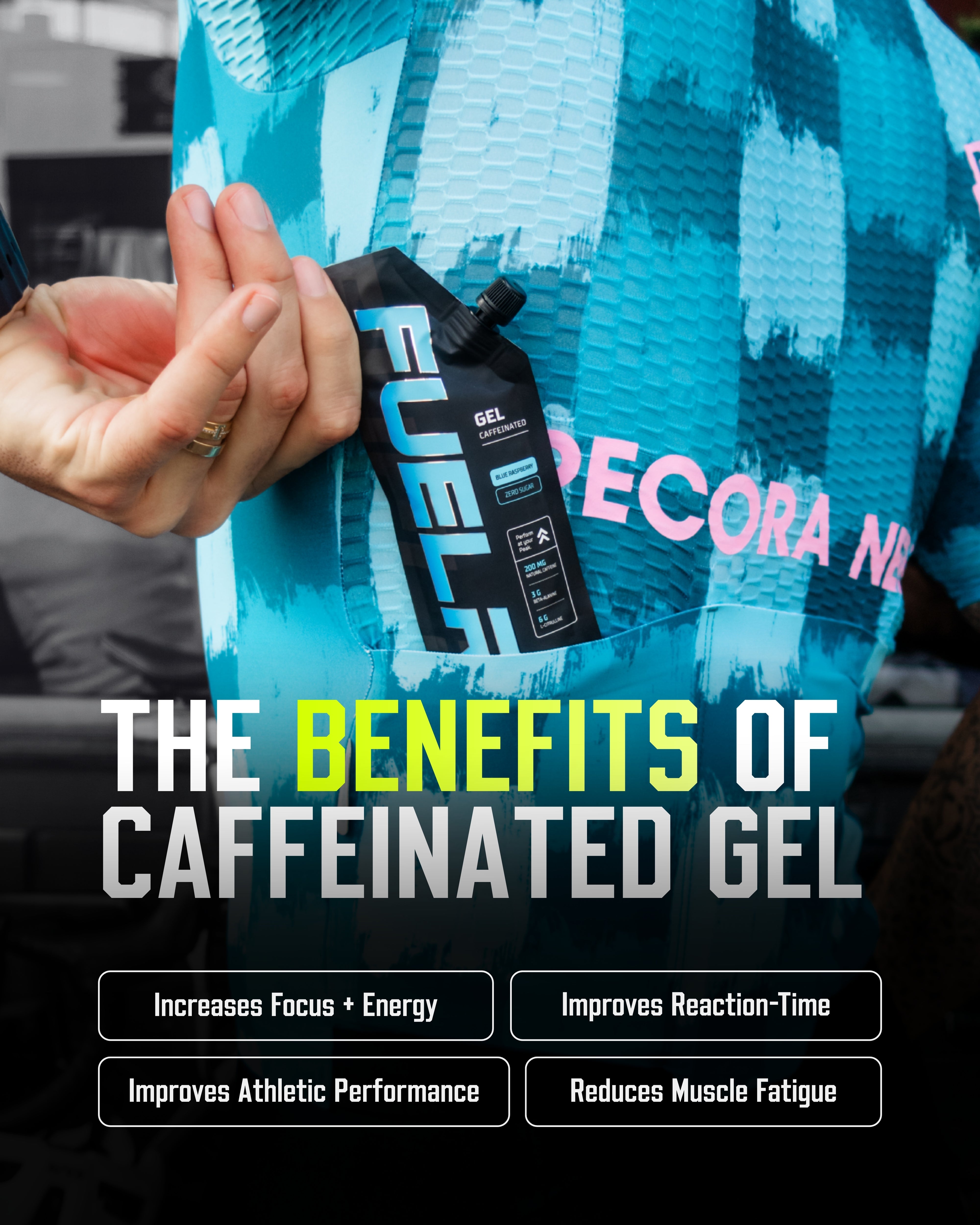 CAFFEINATED ENERGY GELS BUNDLE