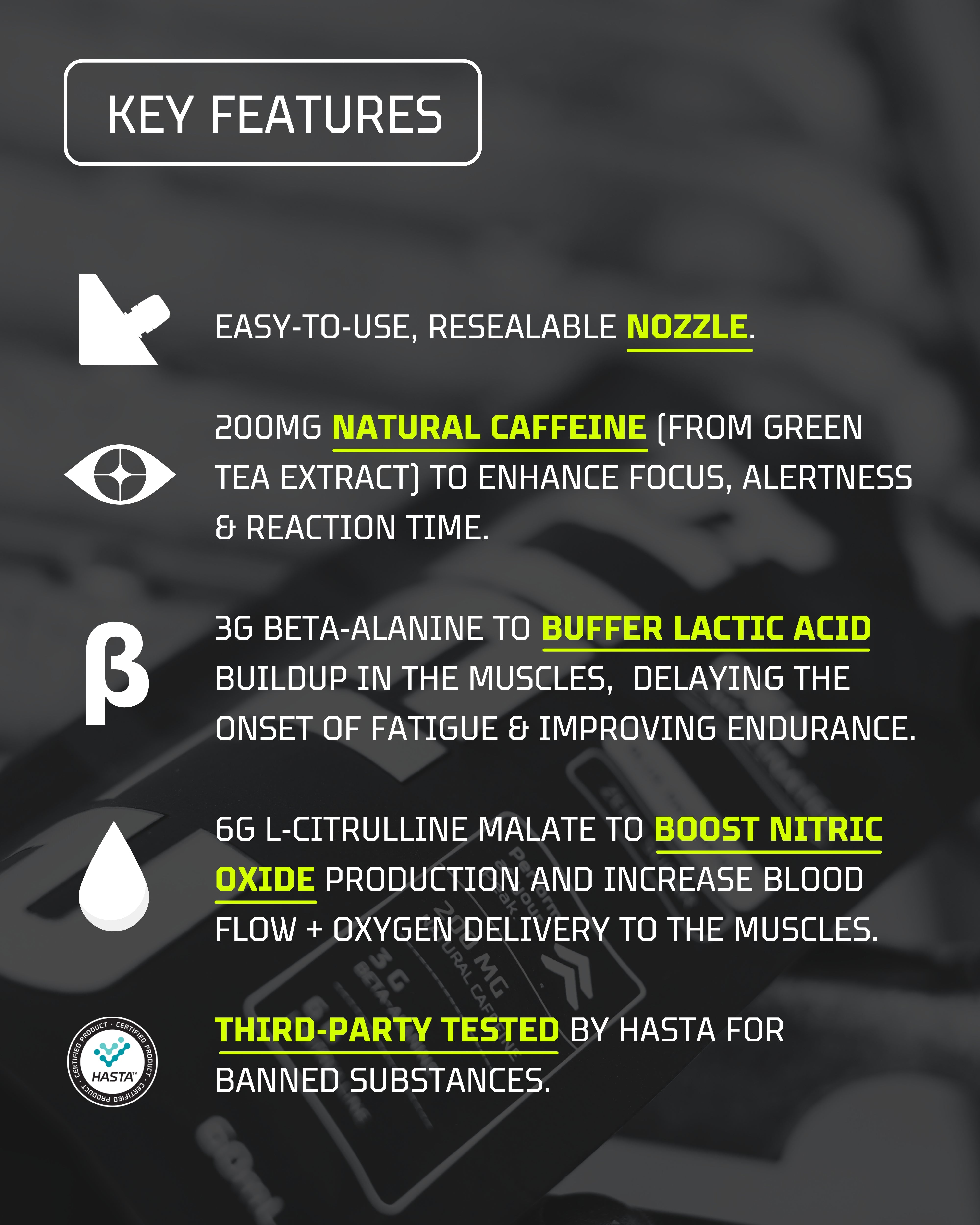 CAFFEINATED ENERGY GEL