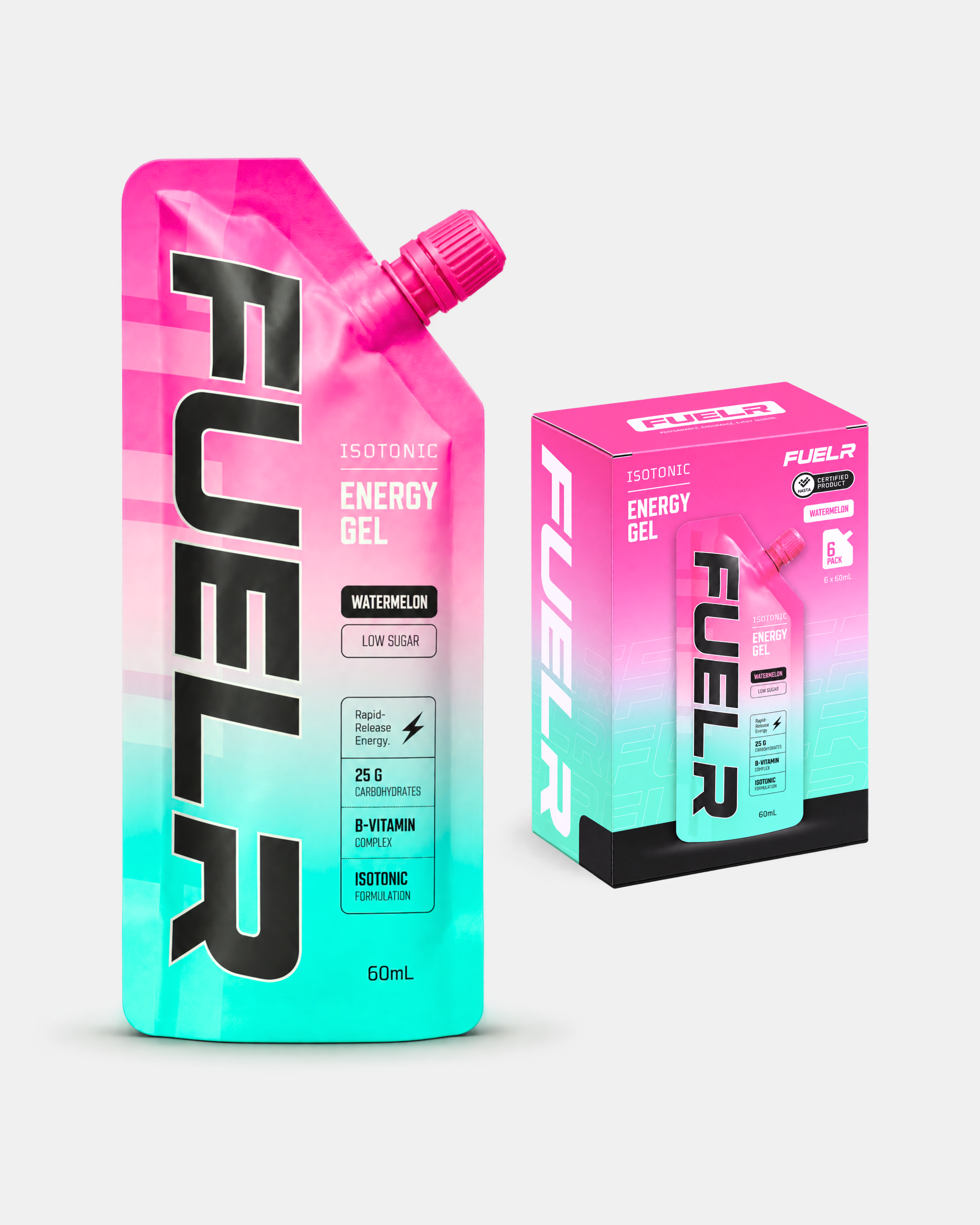 ISOTONIC ENERGY GELS - WATERMELON