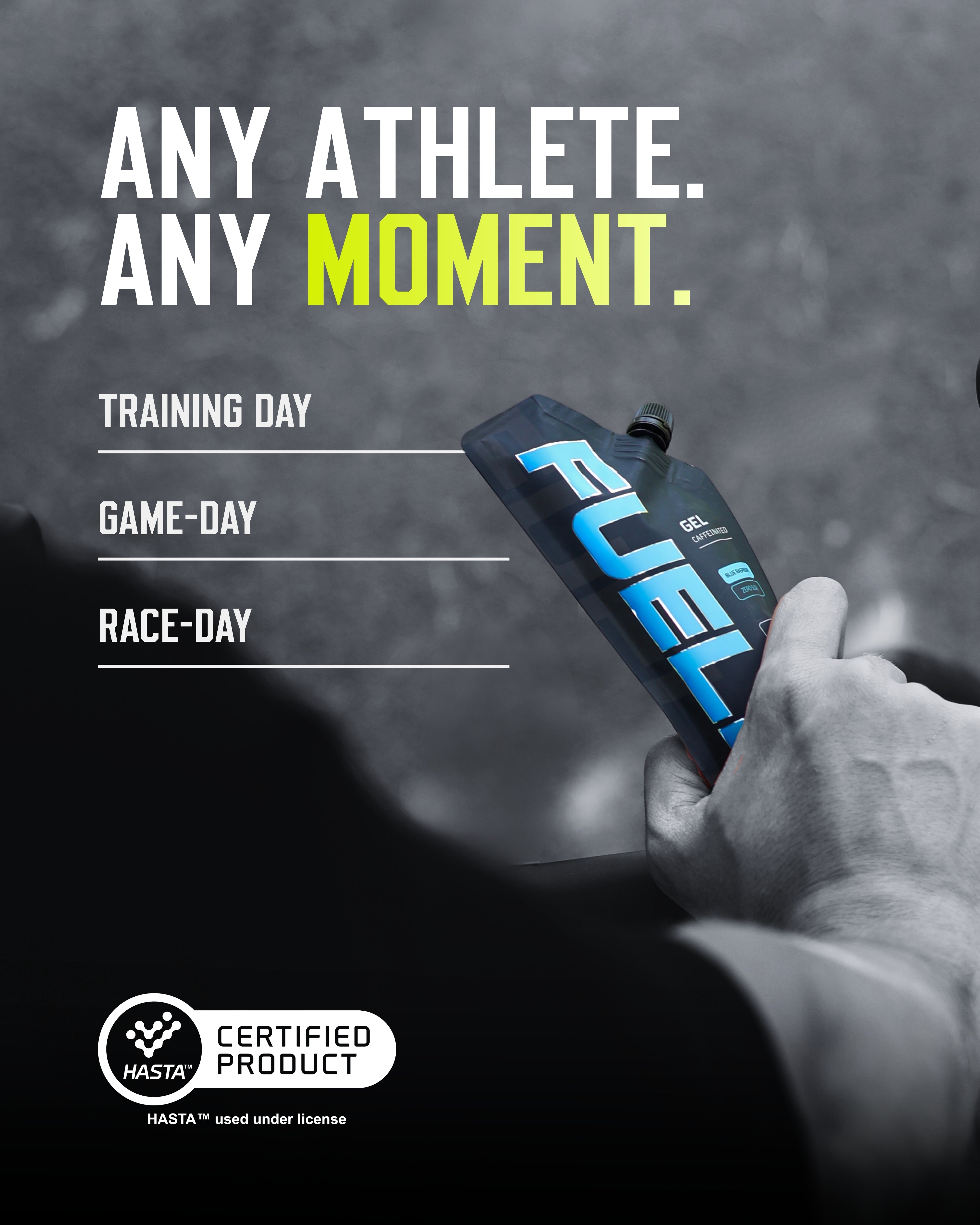 CAFFEINATED ENERGY GELS