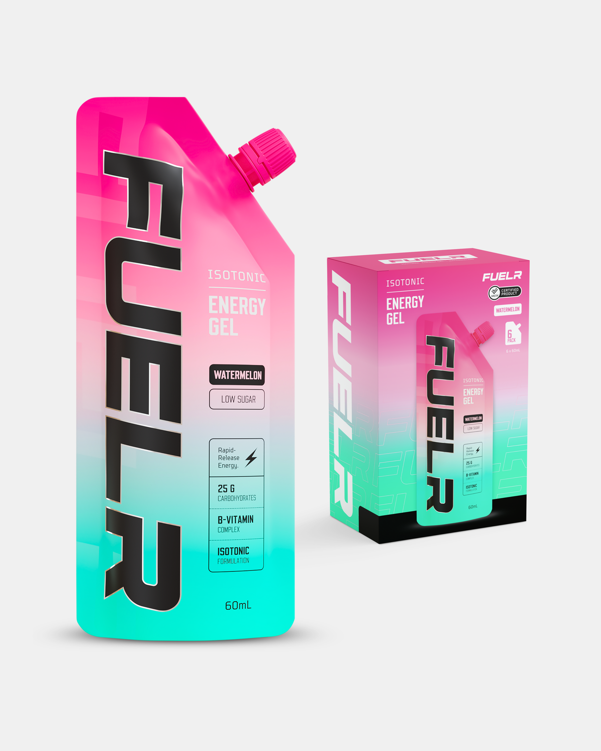 ISOTONIC ENERGY GELS - WATERMELON