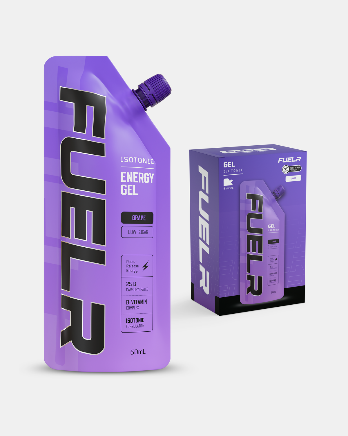 ISOTONIC ENERGY GELS - GRAPE