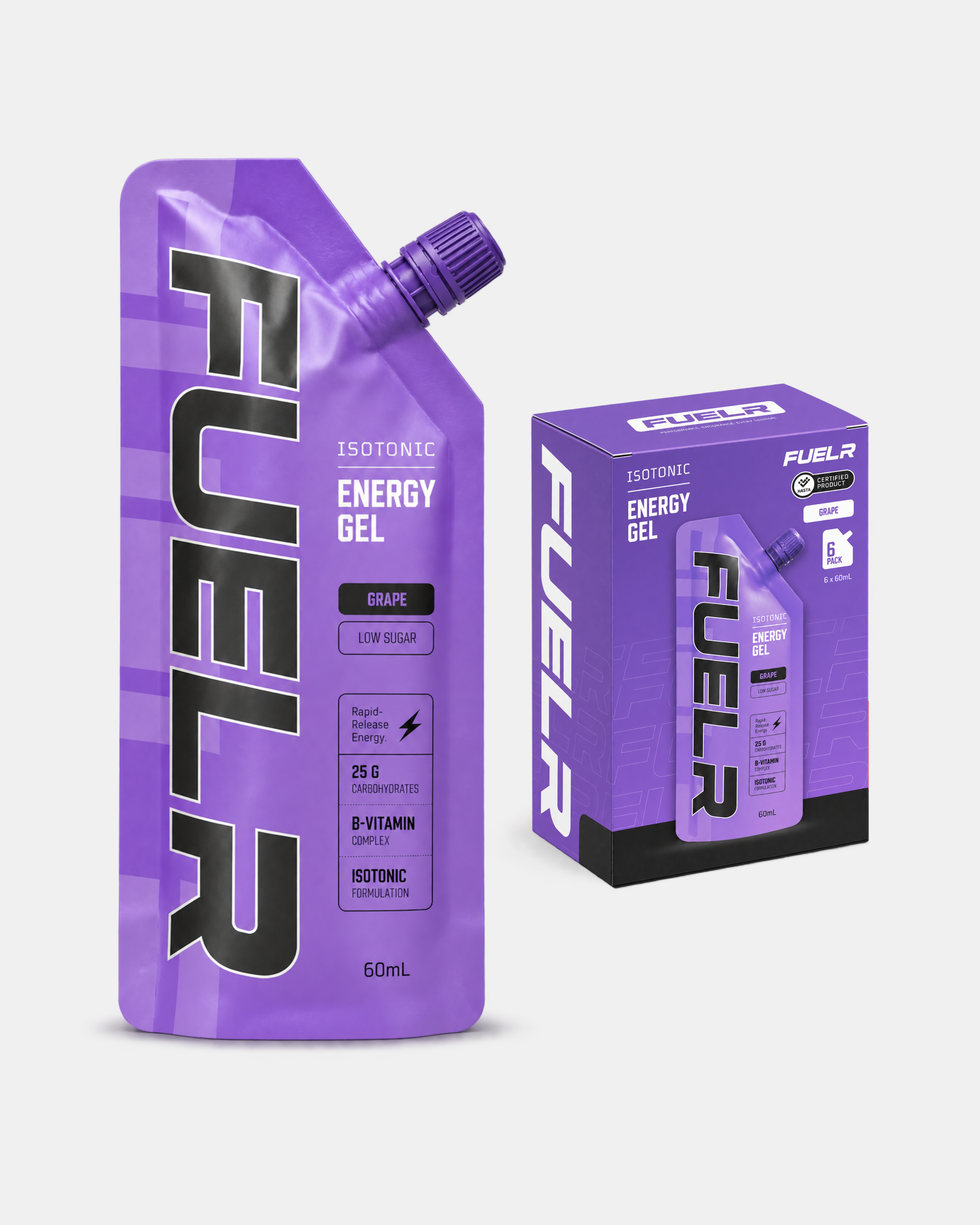ISOTONIC ENERGY GELS - GRAPE